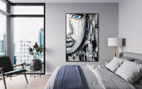 “Féroce” – Œuvre originale Art.Ing | Puissance brute & vulnérabilité dévoilée